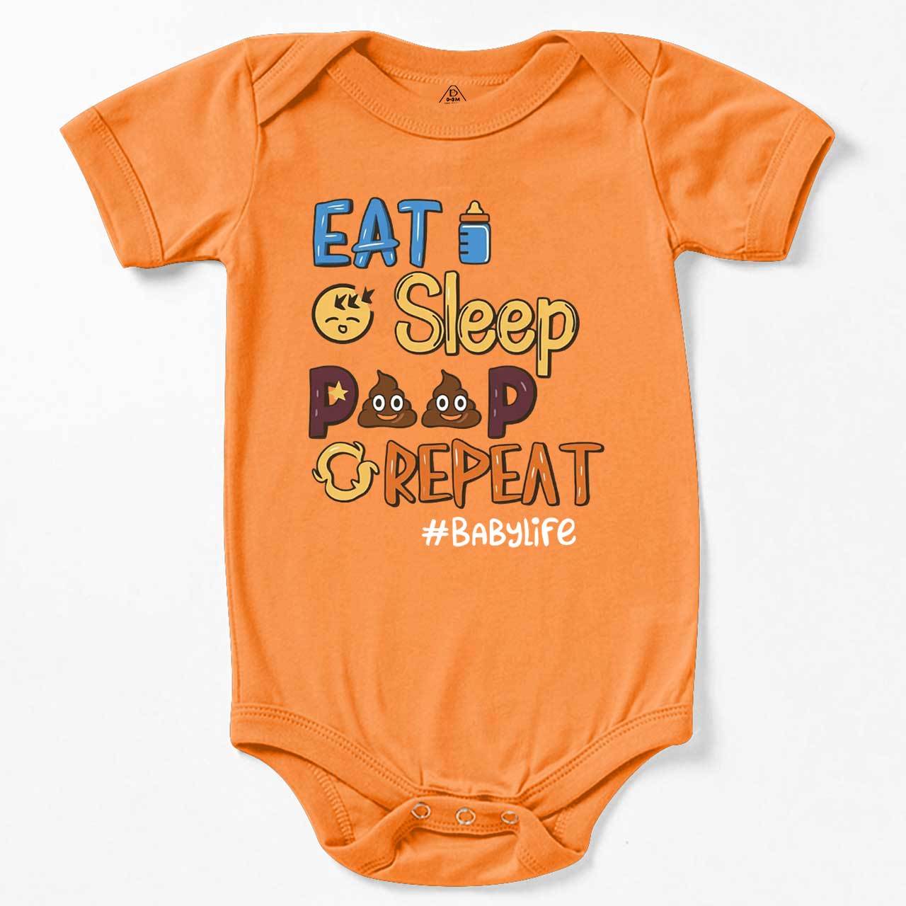 Eat Sleep Poop Repeat Bodysuit Beepumpkin 7