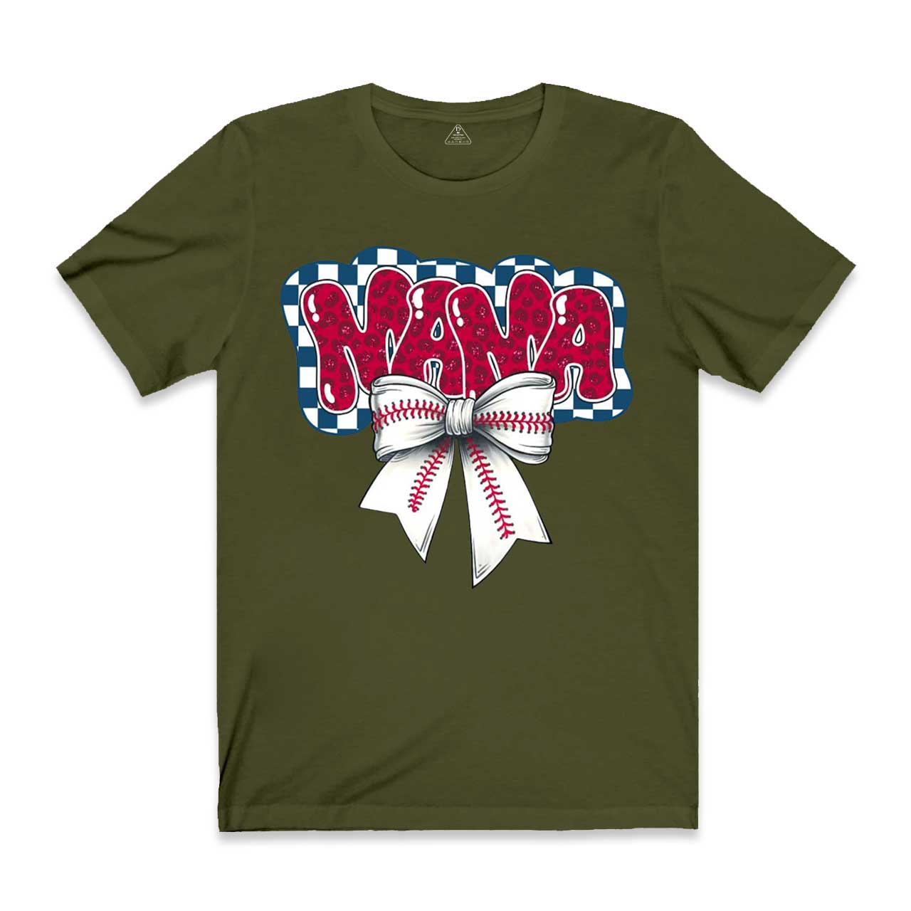 Baseball Bubble Leopard Mama T-Shirts