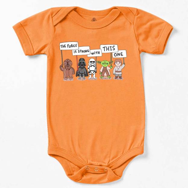 The Force Is Strong With This One Bodysuit Beepumpkin