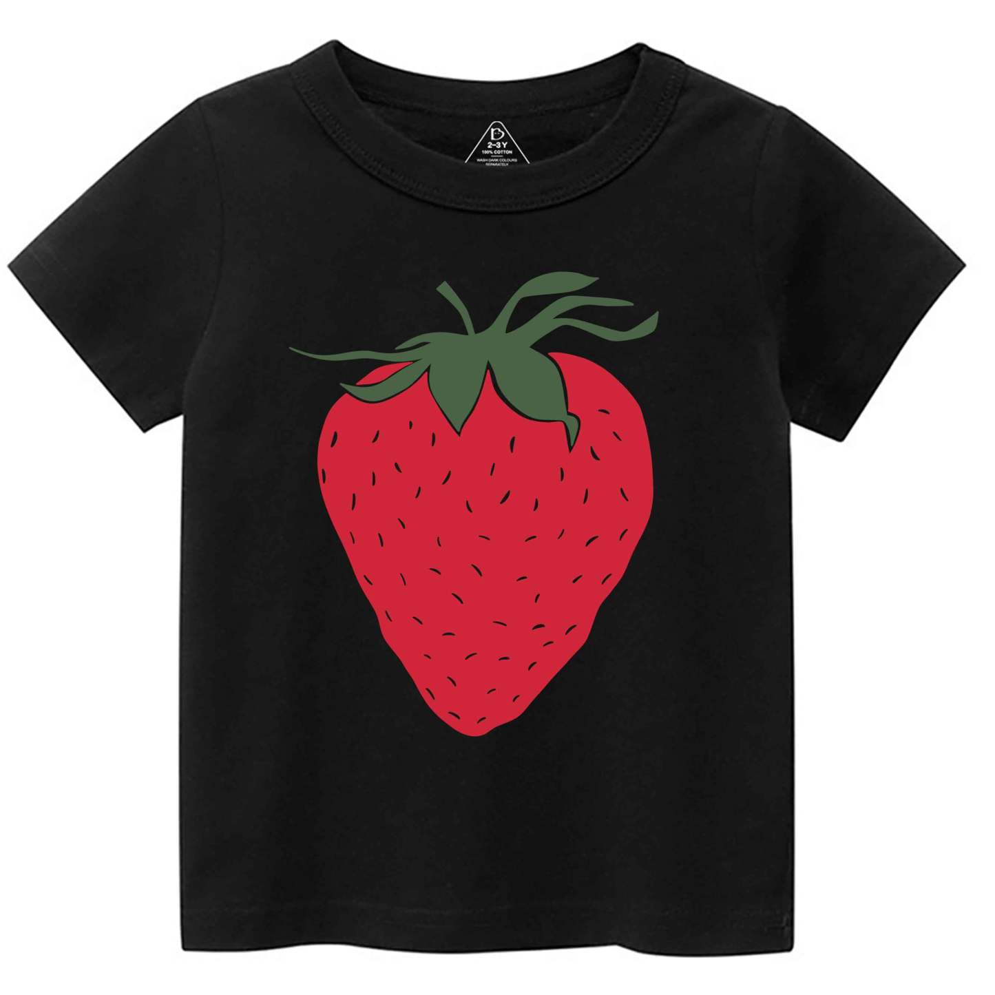 Strawberry Toddler&Kid's Tees Beepumpkin