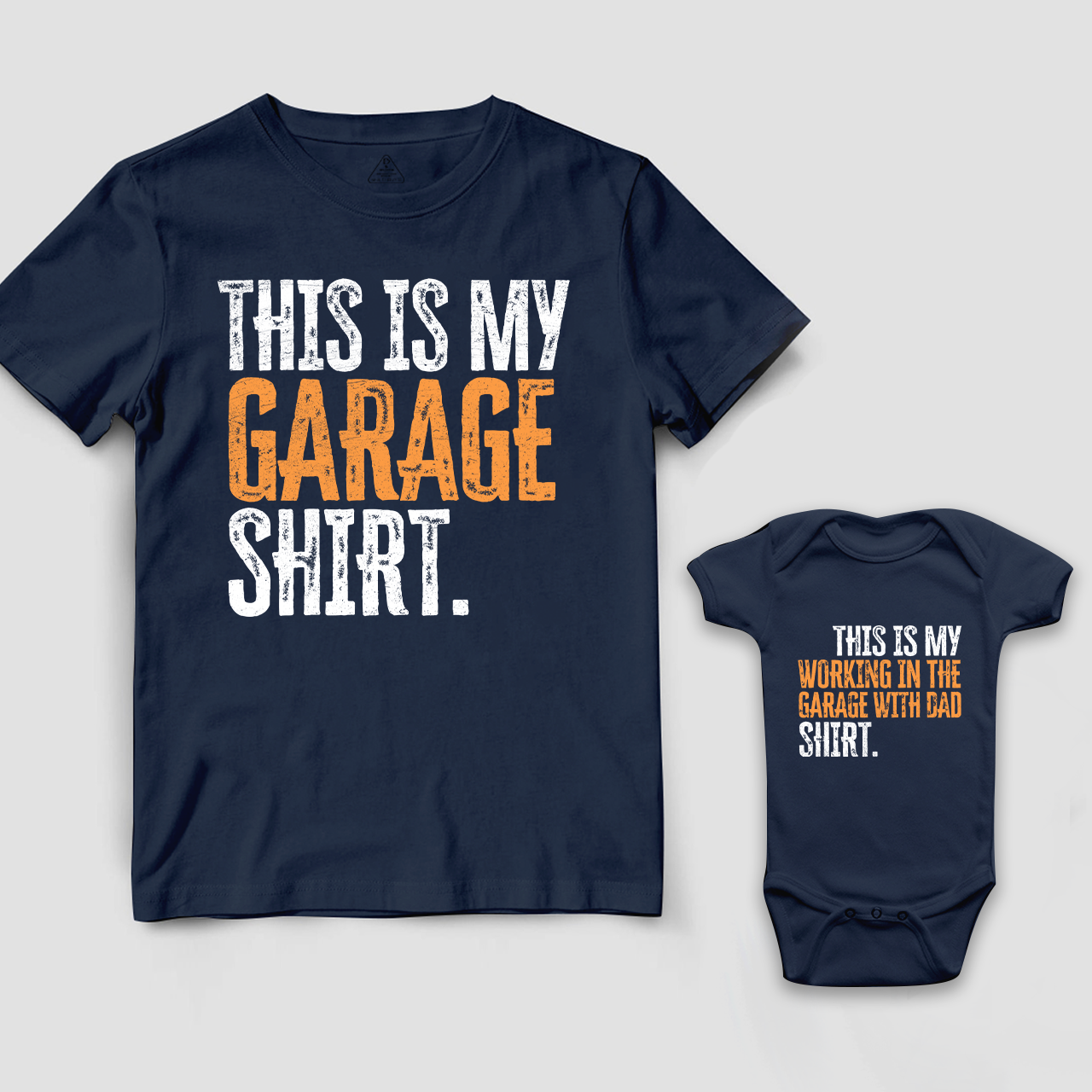 This Is My Garage Shirt For Dad And Me