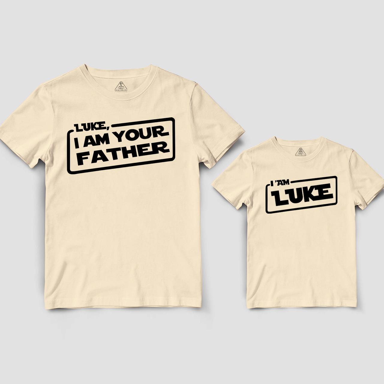 Personalized Name I Am Your Father Dad&Me Matching Shirts