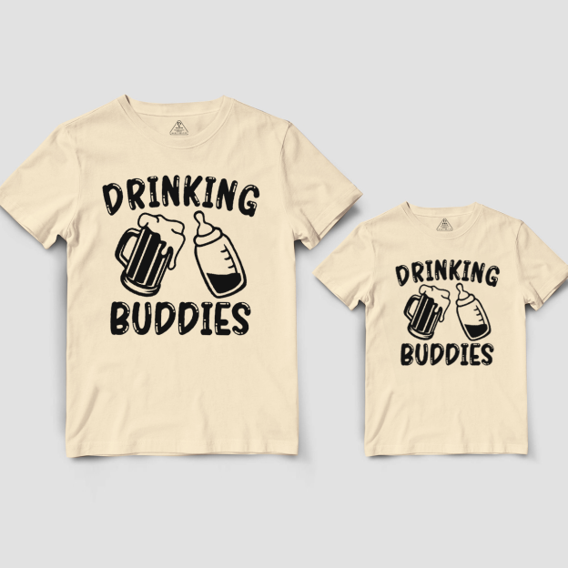 Drinking Buddies Dad&Me Matching Shirts