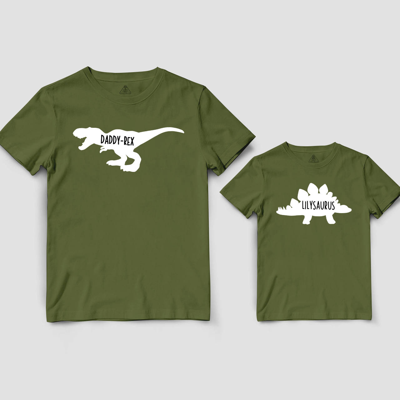 Matching First Dad and me Bodysuit & Shirts (Rex)