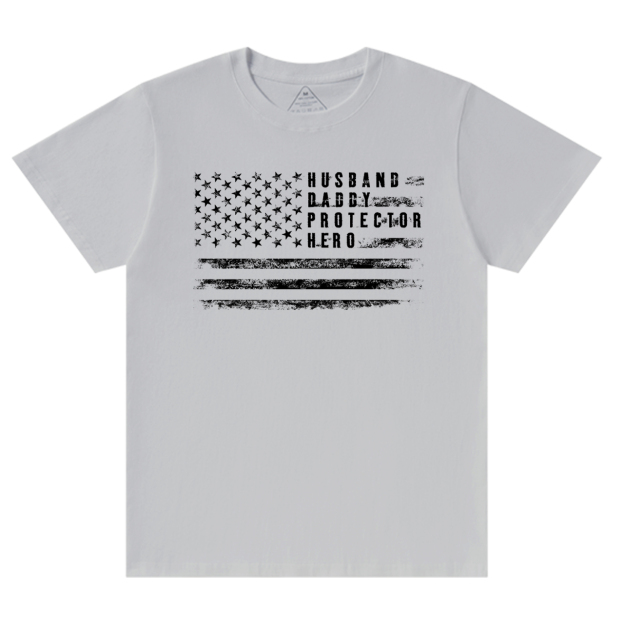Patriotic Dad and me T-Shirt