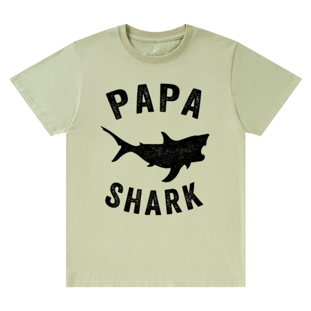 Men's Papa Shark Dad and me T-Shirts