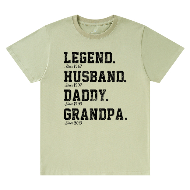 Personalized Legend Dad and me T-Shirt