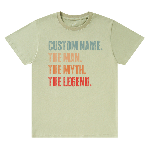 Custom The Man Phe Myth The Legend Dad and me Shirt