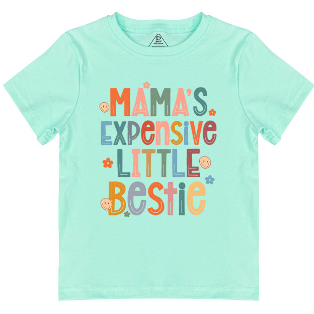Mama's Expensive Little Bestie Toddler&Kid's Tees Beepumpkin