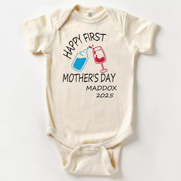 Happy Mother's/ Father's Day Cheers Bodysuit For Baby