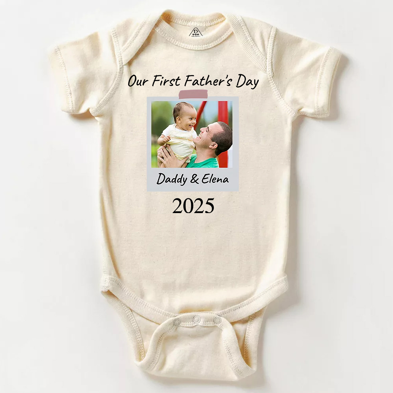 Our First Father's Day 2023 Baby Bodysuit Sale-Beepumpkin™