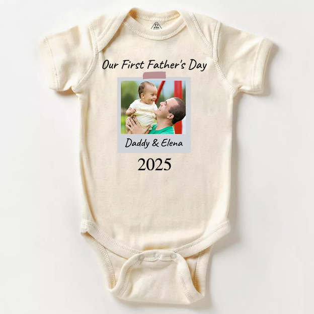 Our First Father's Day 2025 Baby Bodysuit