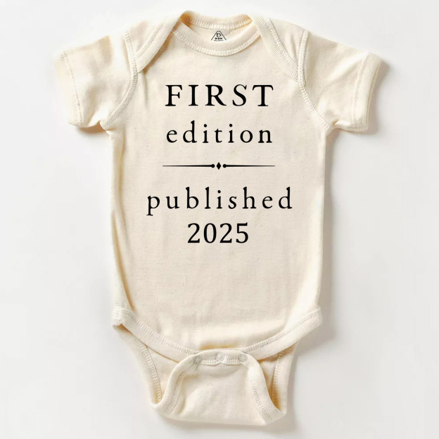 First Edition Published Bodysuit For Baby