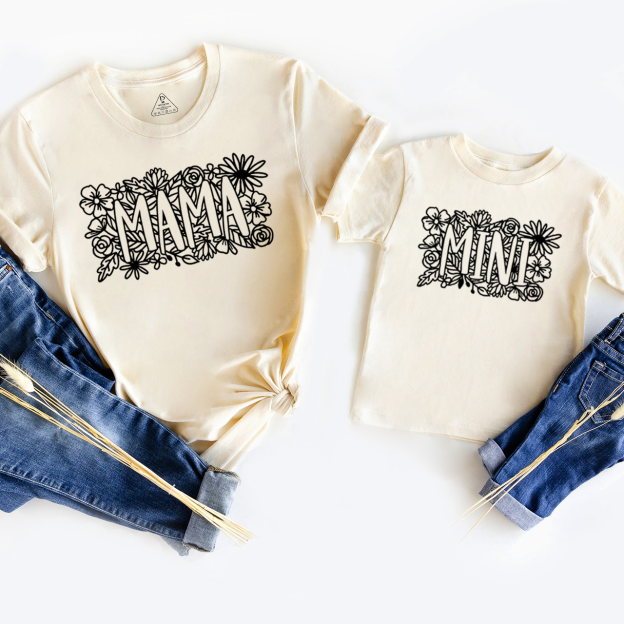 Floral Garden Mom&Me Matching Tees