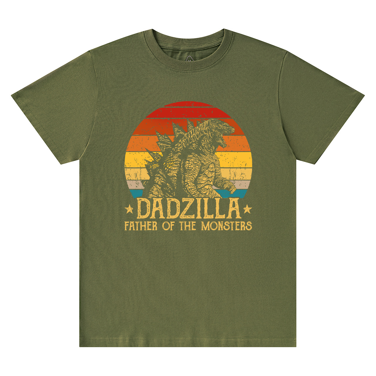 Dadzilla Father Of The Monsters Dad T-shirt