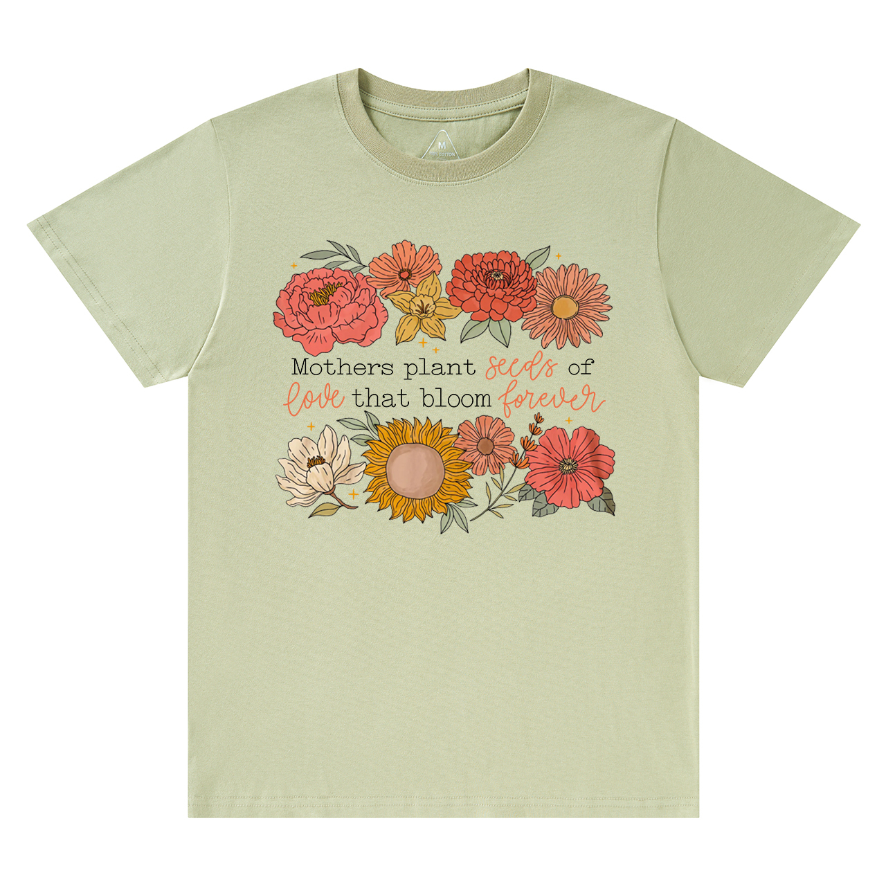 Retro Floral Mama T-Shirts
