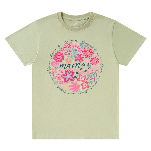Boho Floral Mama T-Shirts
