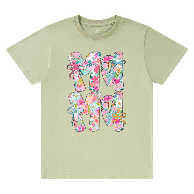 Colorful Flowers Mama T-Shirts