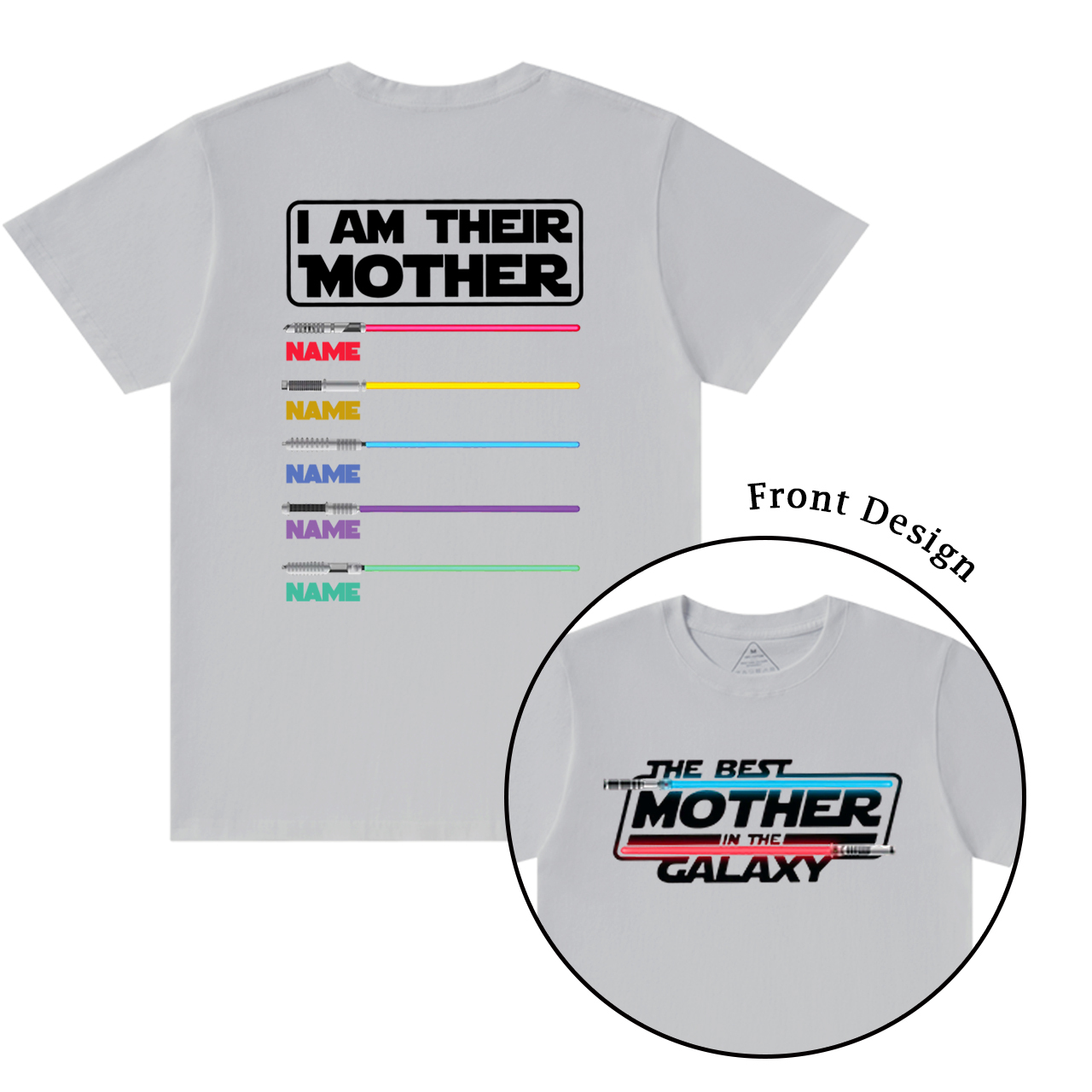 Personalized I Am Their Mother SW Mama T-Shirts