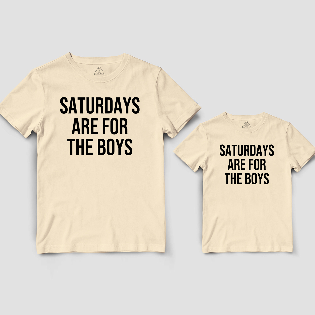Saturdays Are For The Boys T-Shirts For Dad And Me