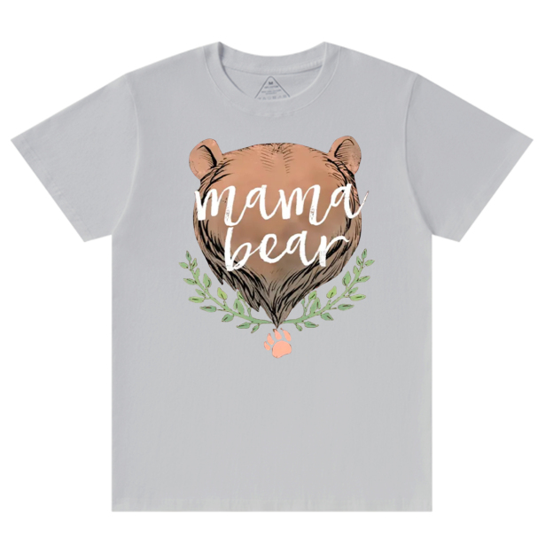 Mama Bear Title Grass Mom Shirt