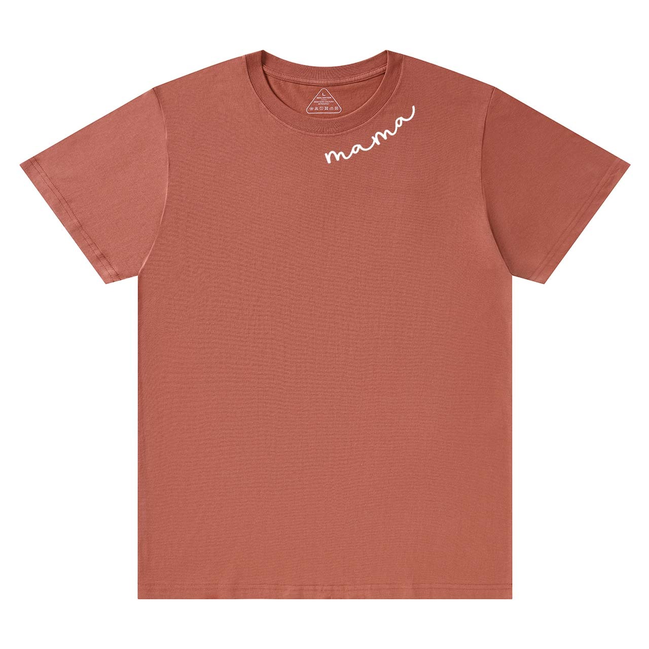 Collar Curved Mama Shirt For Mama