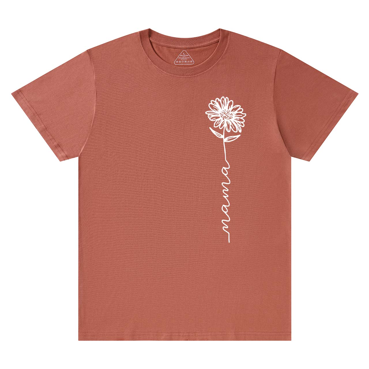 Flower With Mama Retro Gift Shirts