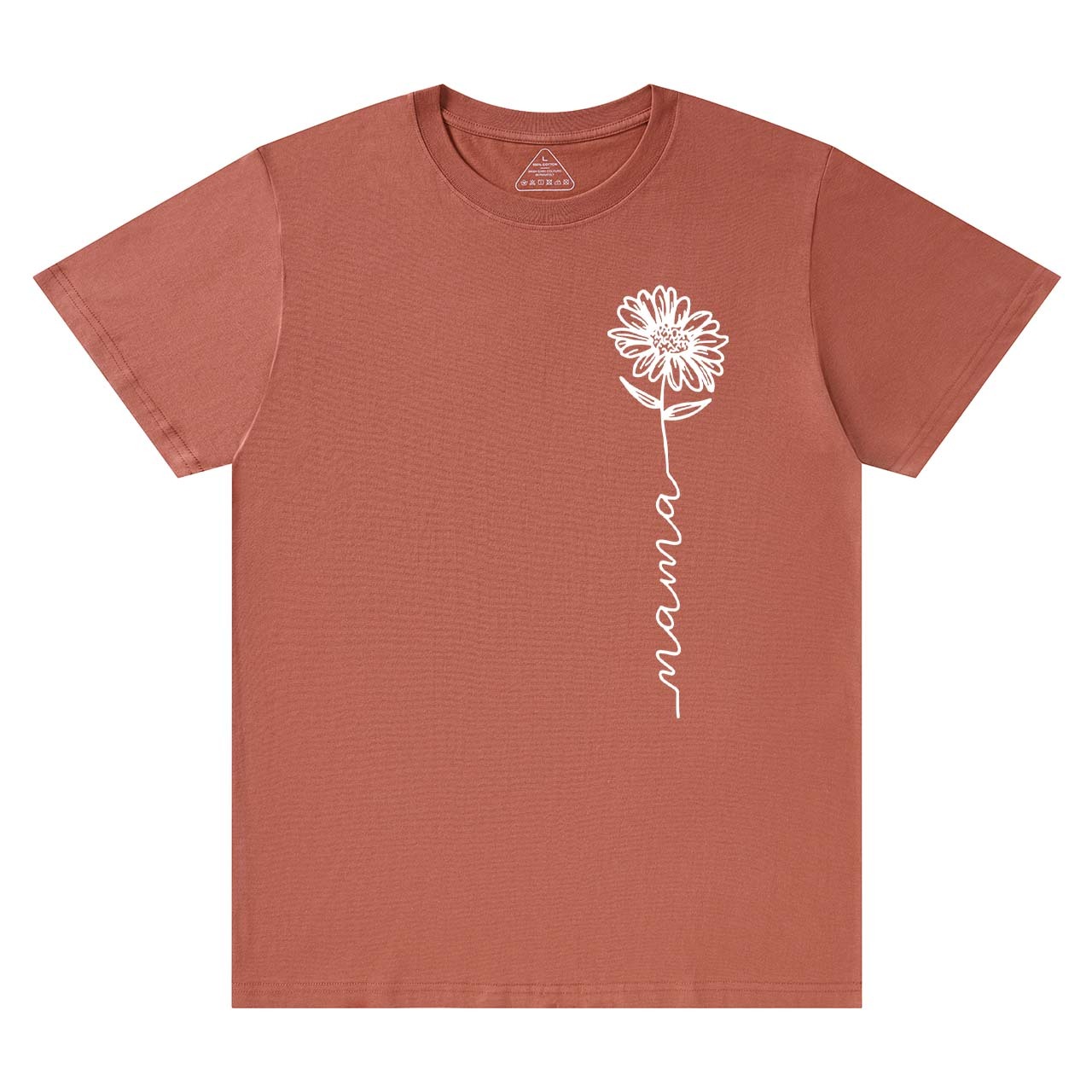 Flower With Mama Retro Gift Shirts