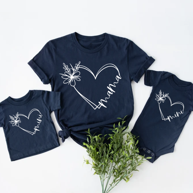 Mama And Mini Mom&Me Matching Tees