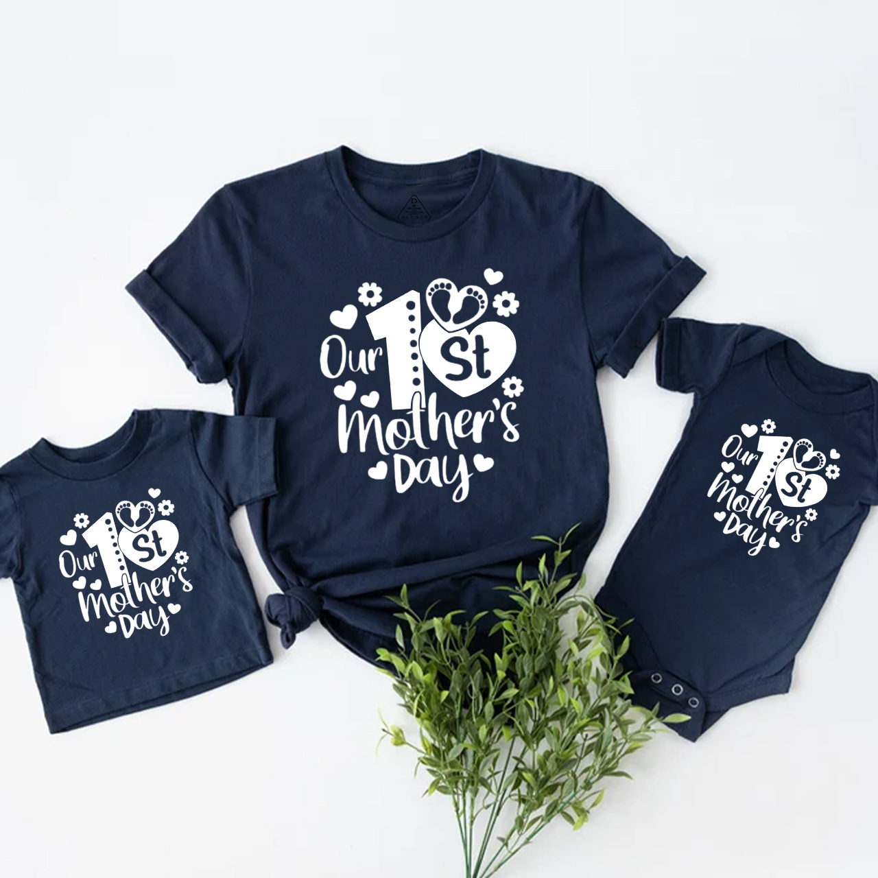 Our First Mother's Day Mom&Me Matching Tees