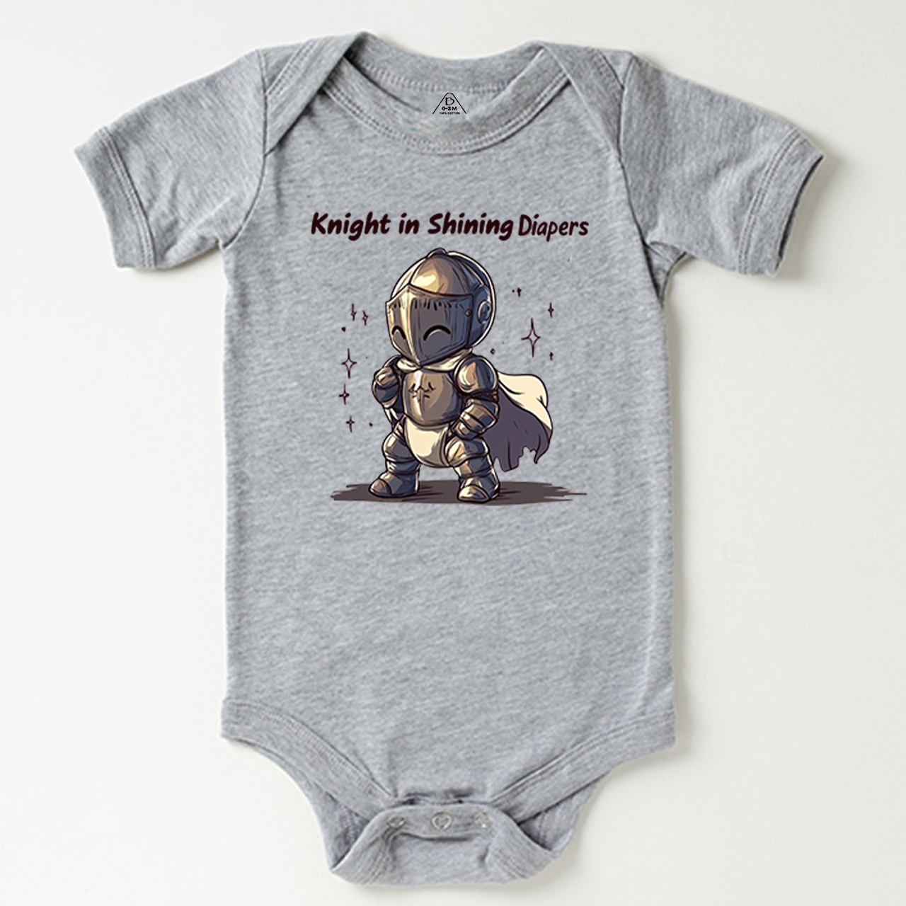 Knight In Shining Diapers Bodysuit Beepumpkin