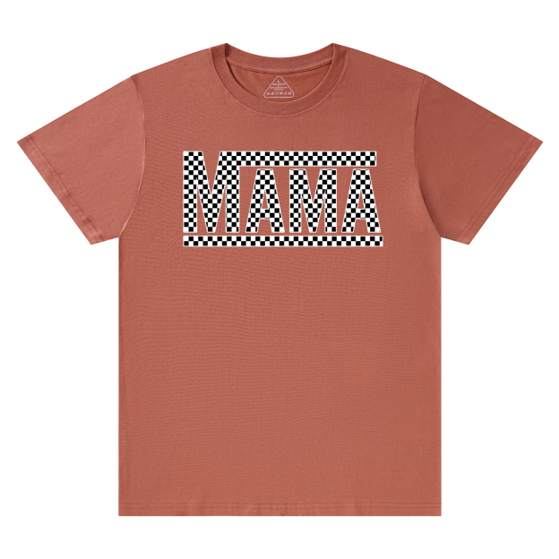 Checkered Mama Retro Shirt