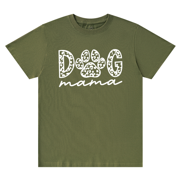 Dog Mama Leopard T-Shirt
