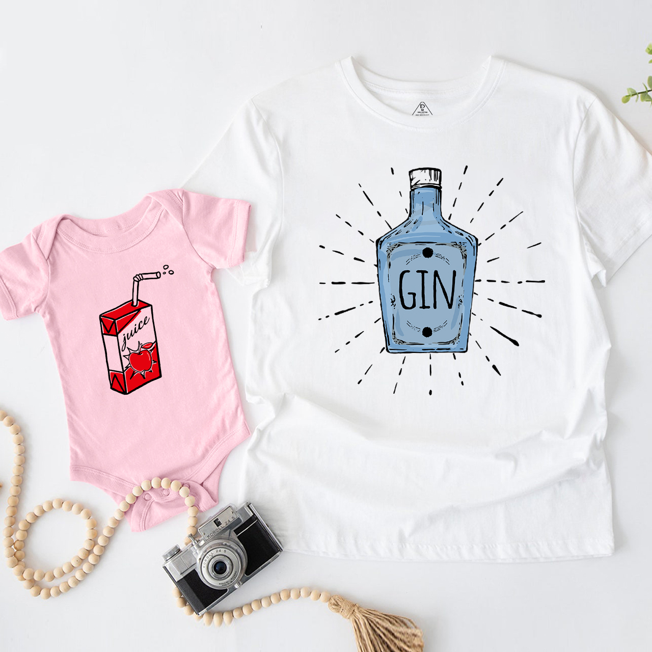 Gin And Juice Matching Dad and me Shirt