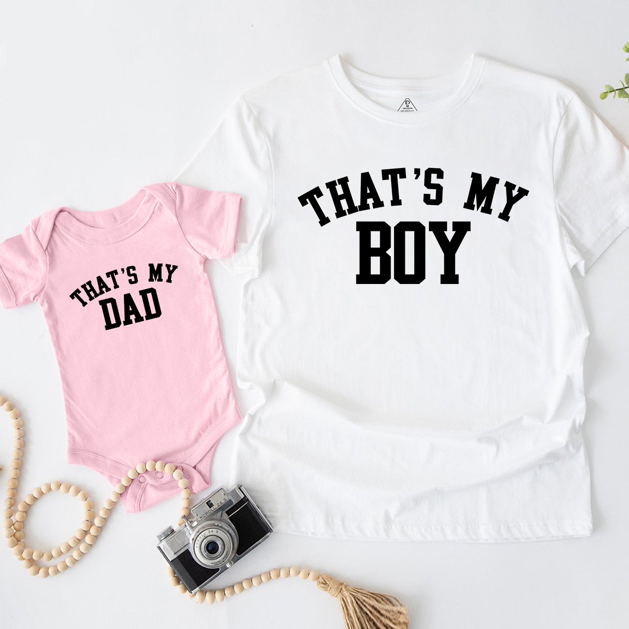 Matching Daddy And Little Shirts-That's My Dad