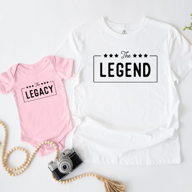 Legend & Legacy Matching Shirt For Daddy And Me
