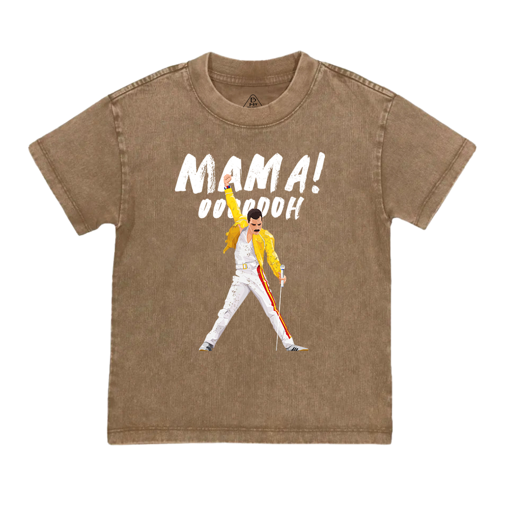 Music Picture Rock Toddler&Kids Washed Tees          