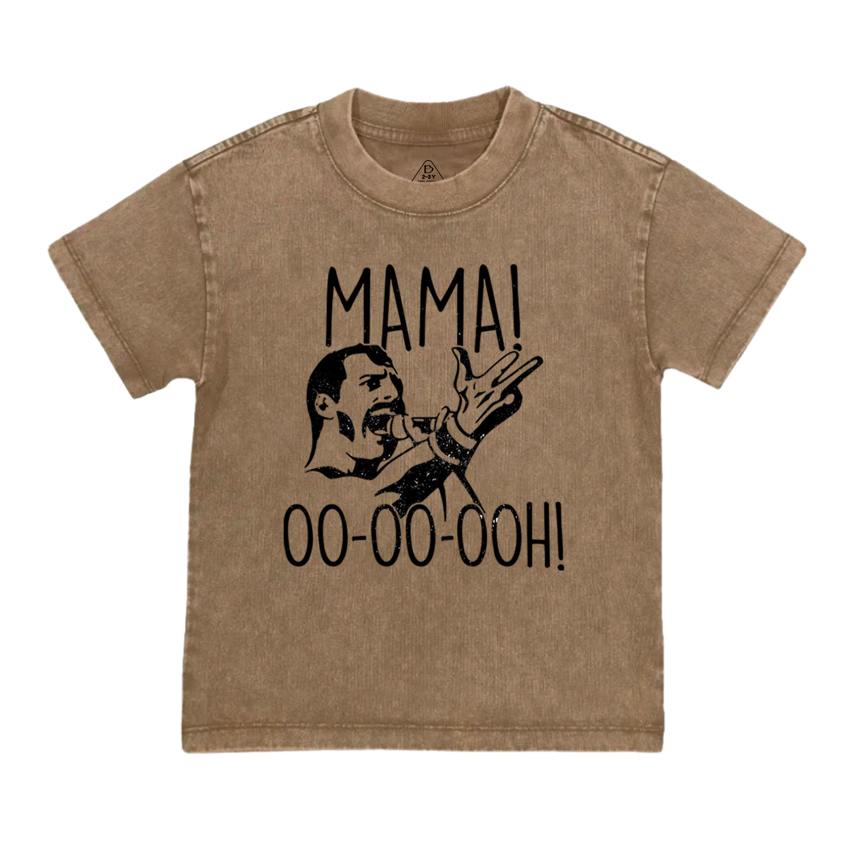 Unique Funny Iyrics Toddler&Kids Washed Tees