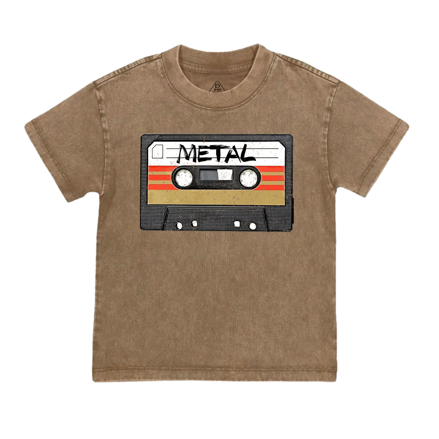 Heavy Metal Music Band Logo Classic Toddler&Kids Washed Tees          