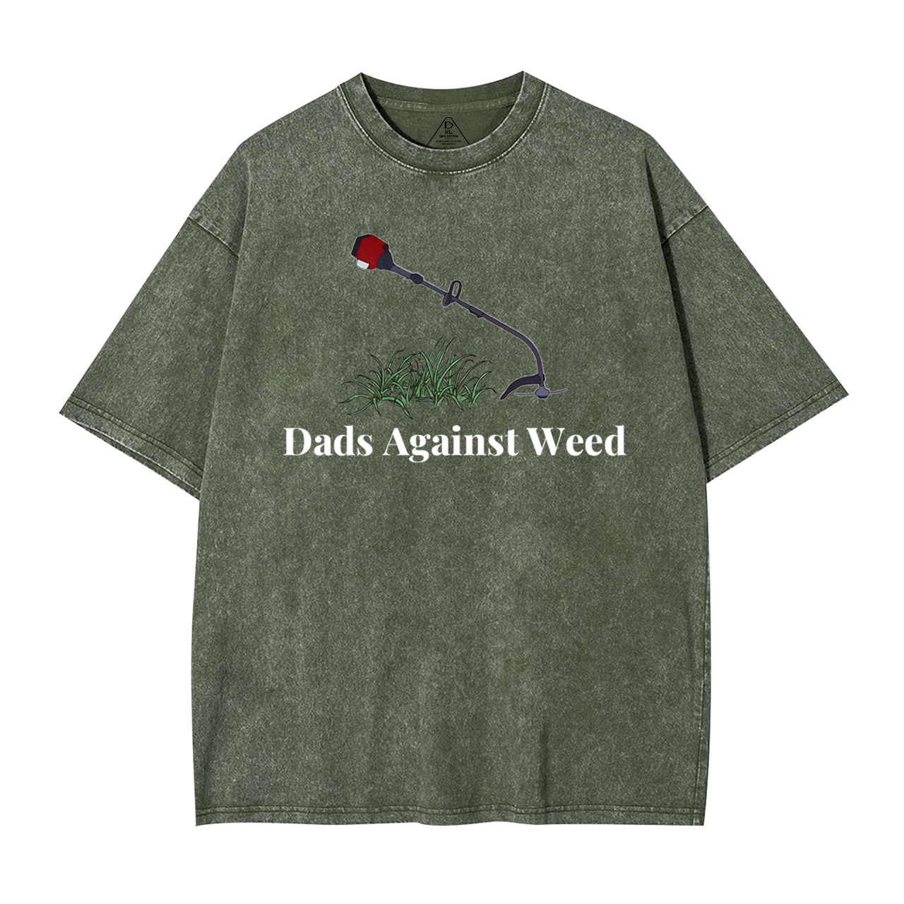 Dads Against Weed Washed T-Shirts