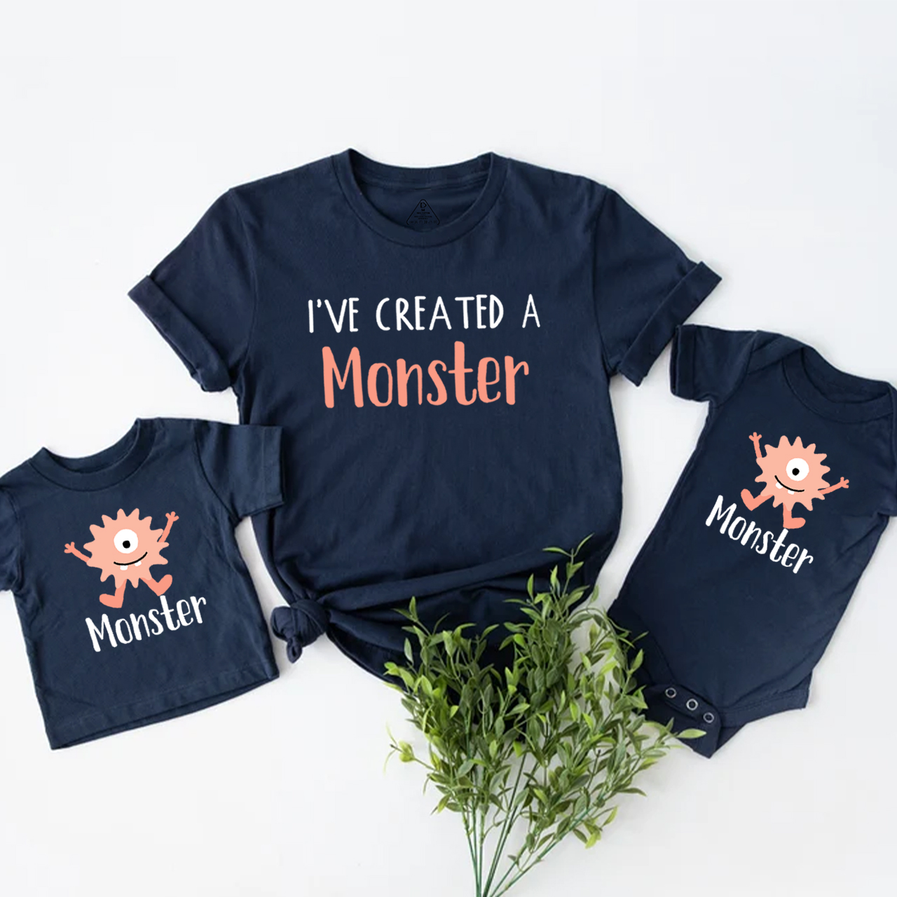 I've Created A Monster Mom&Me Matching Tees
