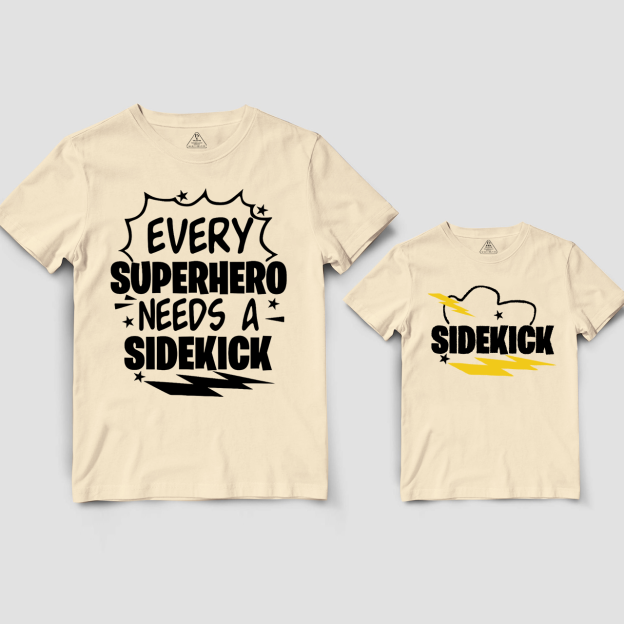 Every Dad Needs A Sidekick Dad&Me Matching Shirts