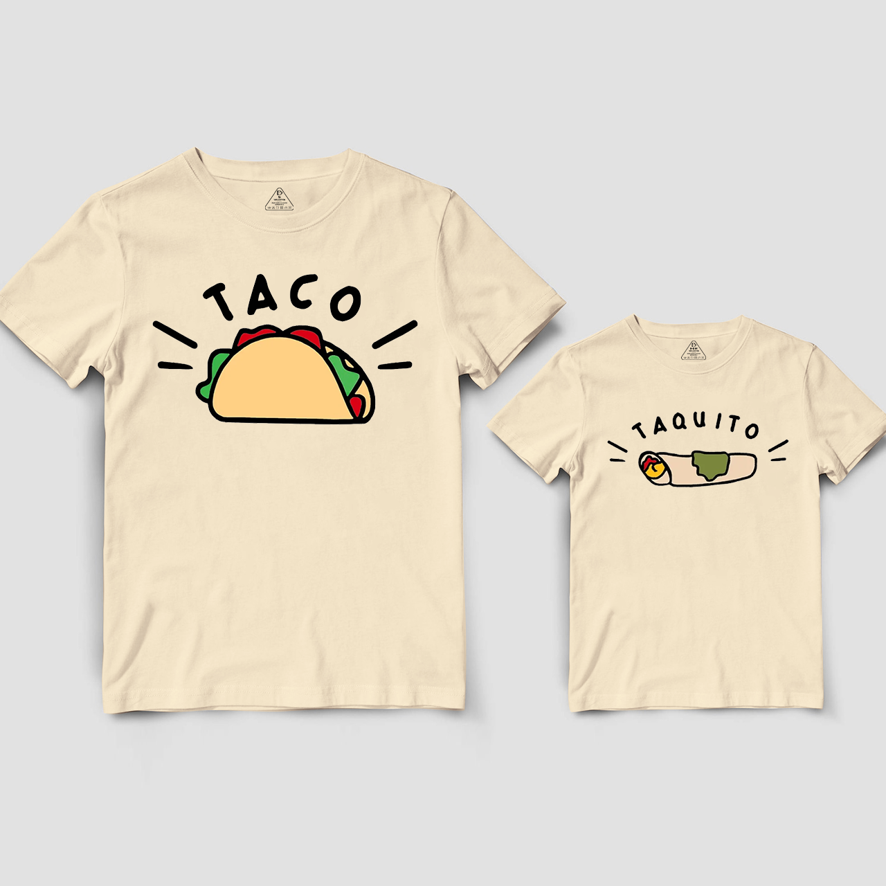 Taco + Taquito Dad&Me Matching Shirts