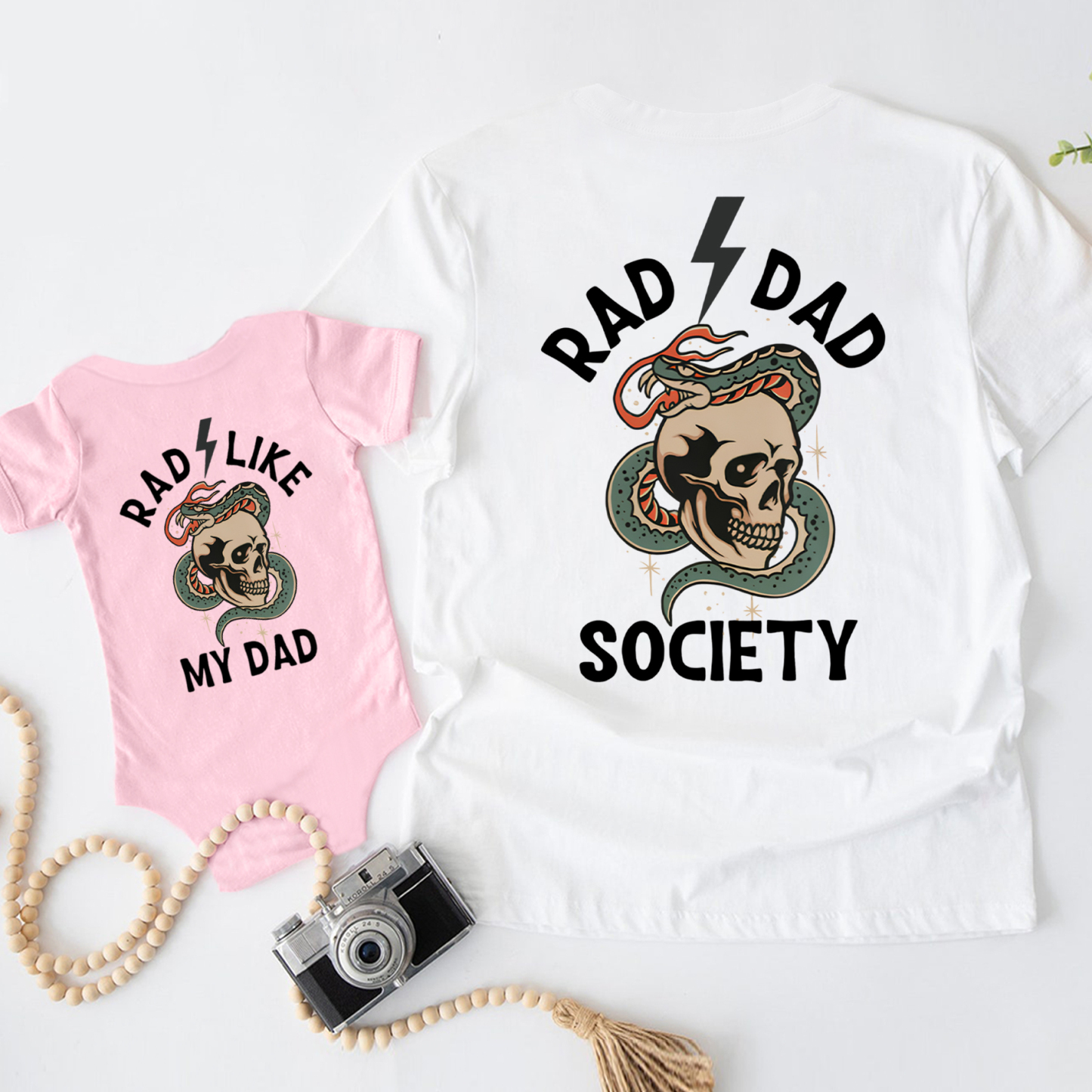 Rad Dad Society Dad&Me Matching Shirts