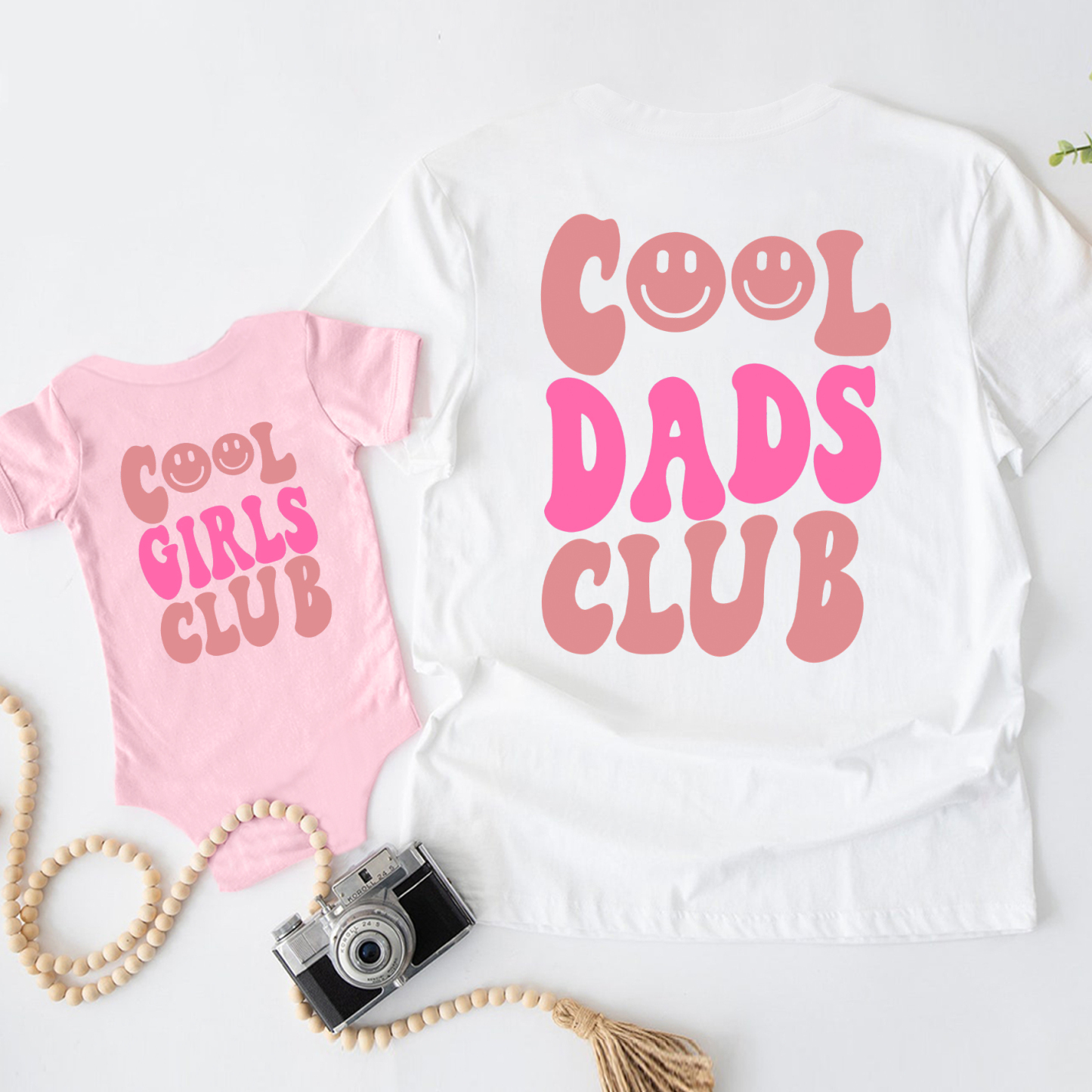 Cool Girls Club Dad&Me Matching Shirts