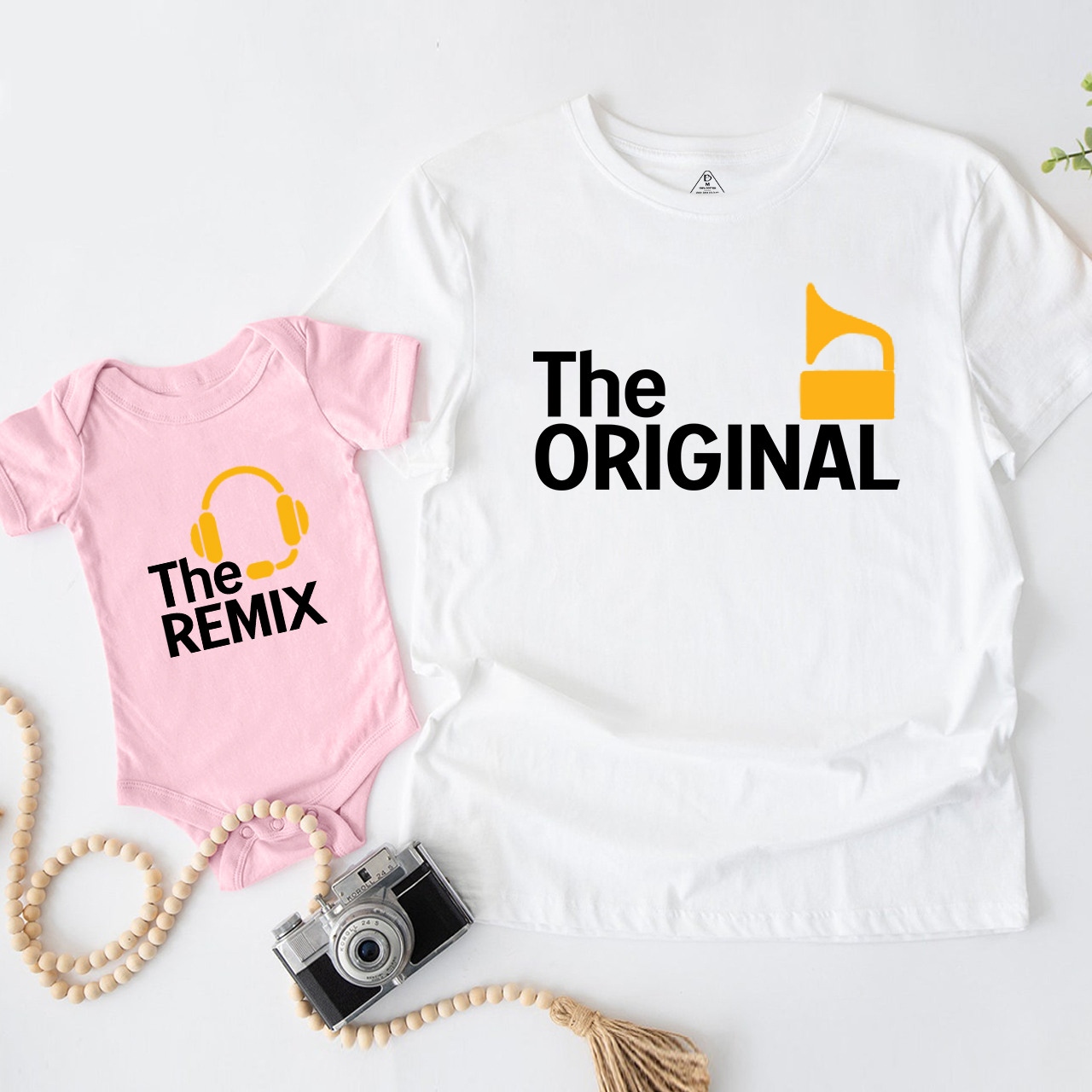 The Original & The Remix Dad&Me Matching Shirts