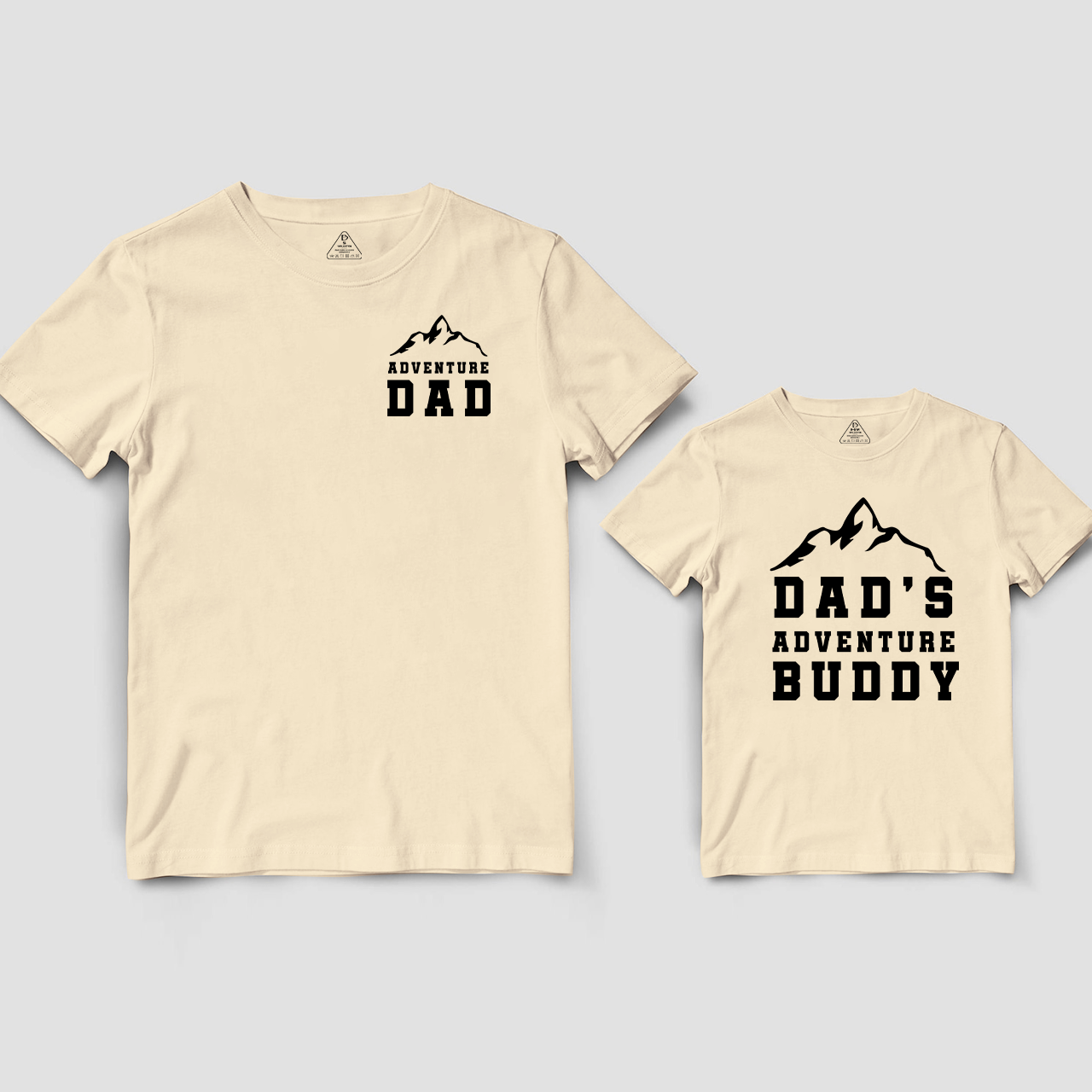 Adventure Dad & Dad's Adventure Buddy Gift Matching Tees