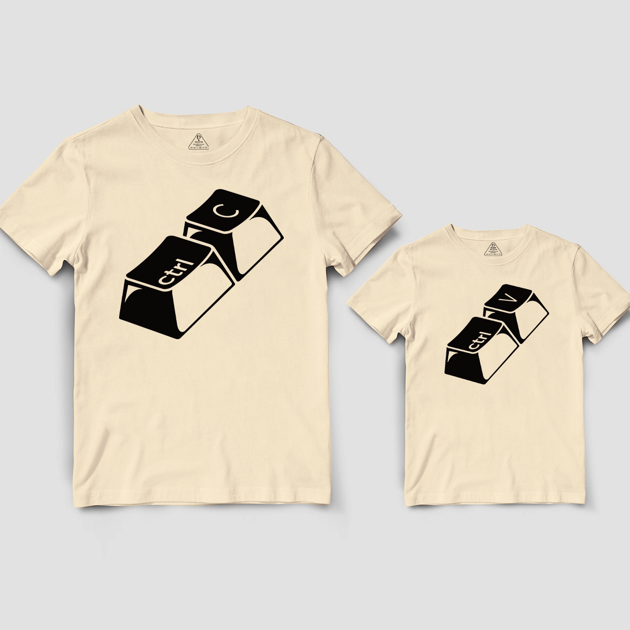 Funny Copy Paste Matching Dad and me Shirt