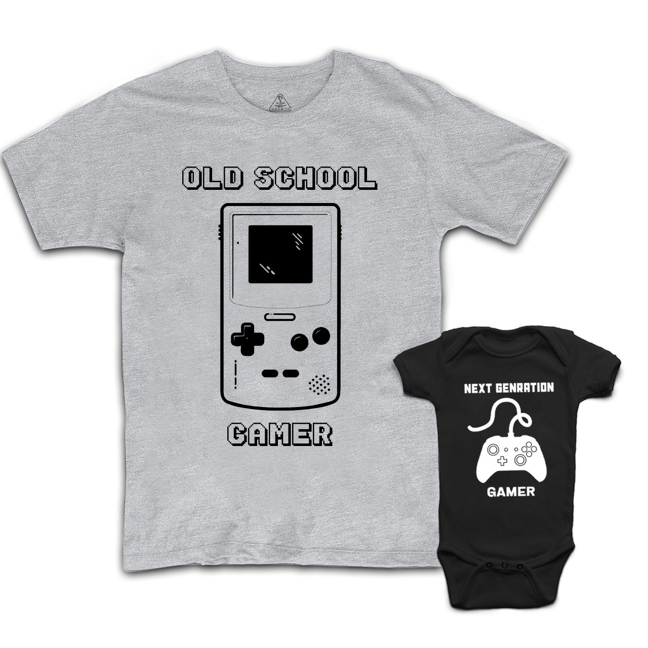 Personalized Dad&Me Gamer Matching Shirts