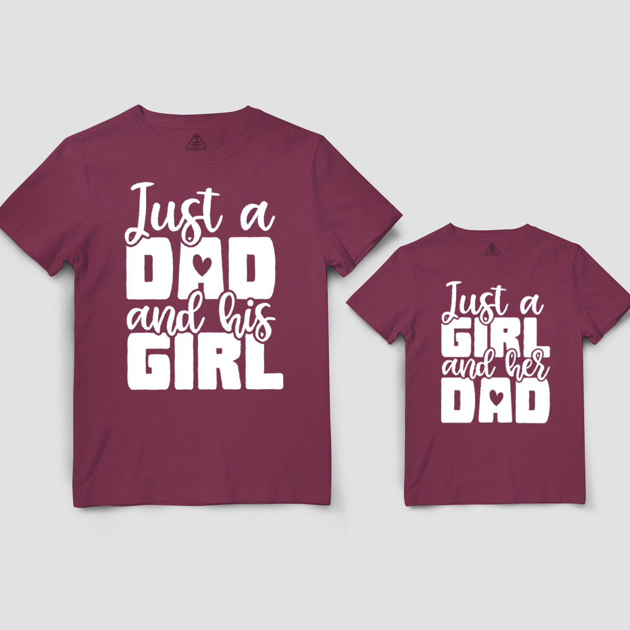 Just A Dad And His Girl Dad&Me Matching Shirts